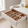 BESTICKLÅDA KRISTIAN -EXT- -TOP- - naturfärgad, Klassisk, trä (30-50/42/5cm) - Zandiara