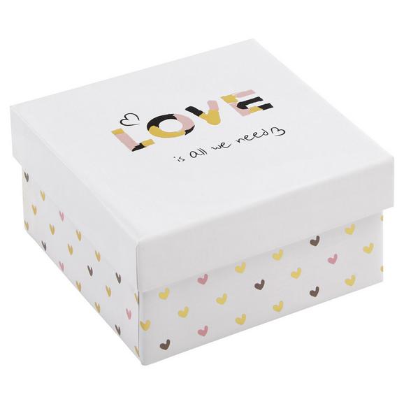 Aufbewahrungsbox Karton Weiss