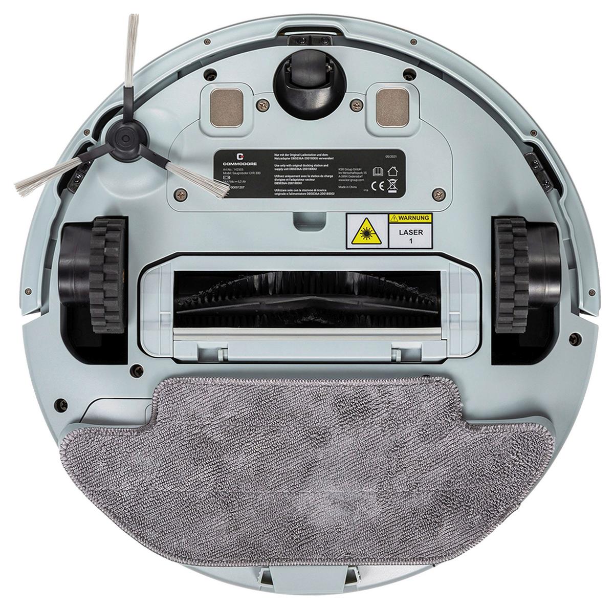 ROBOT ODKURZAJĄCY COMMODORE CVR 300 - Konventionell, tworzywo sztuczne/metal (35/9,4cm) - Atrigo