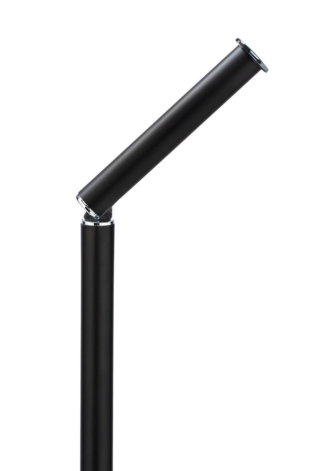 UCHWYT NA PAPIER TOALETOWY STAND TOILETTENPAPIERH 2IN1 - czarny, Konventionell, metal (21/55/17cm) - Wenko