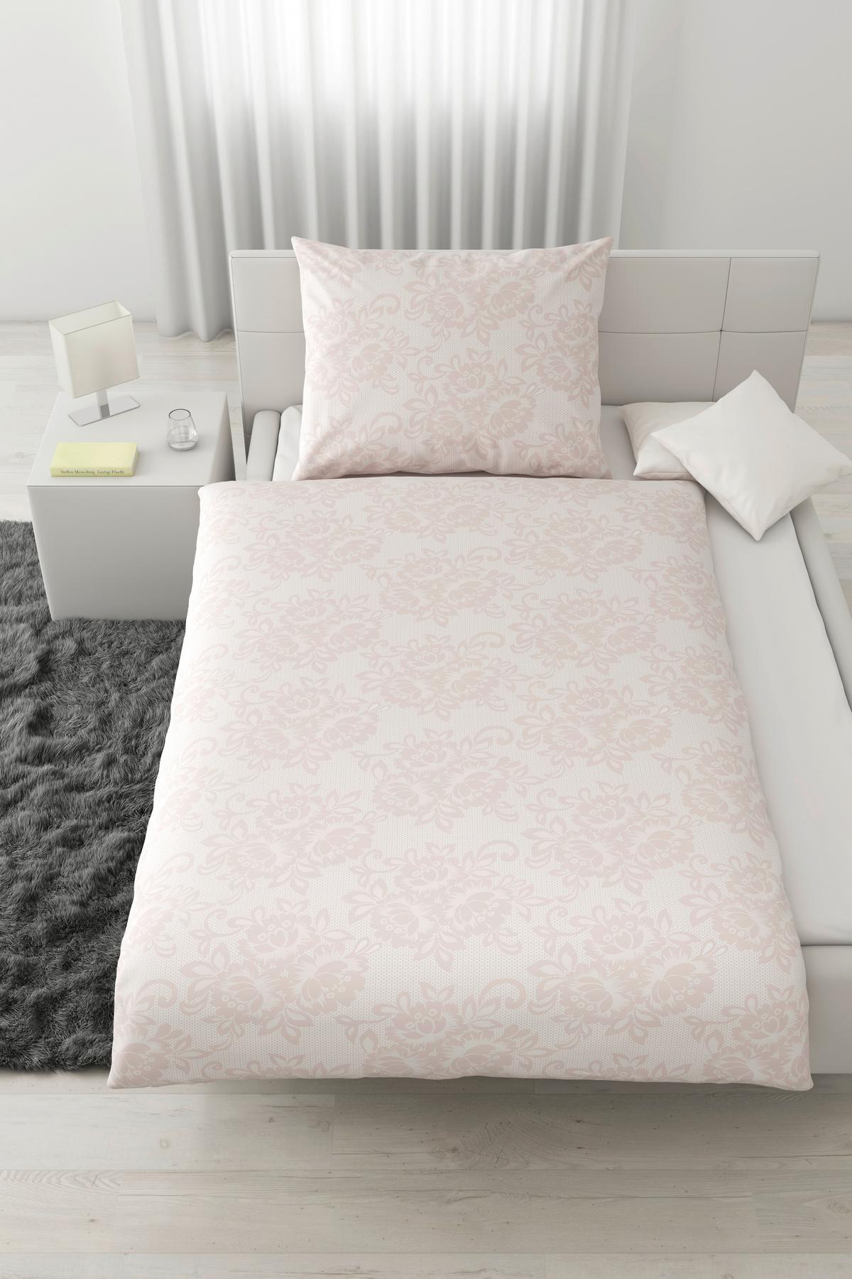 Ágyneműhuzat-garnitúra Senta - rózsaszín, Romantik / Landhaus, textil (140/200cm) - Modern Living