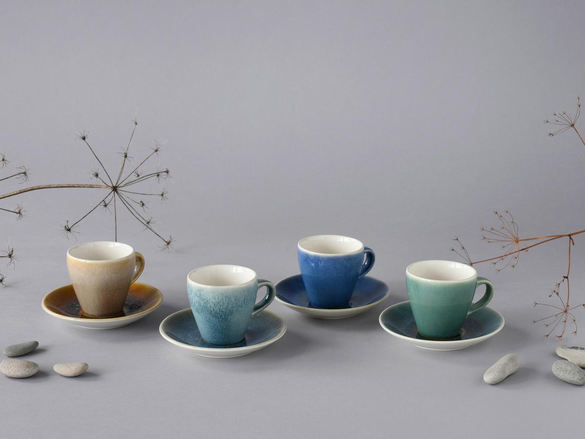 Kavni Servis Caldera Mix, 8-Delni - večbarvno, Basics, keramika - Creatable