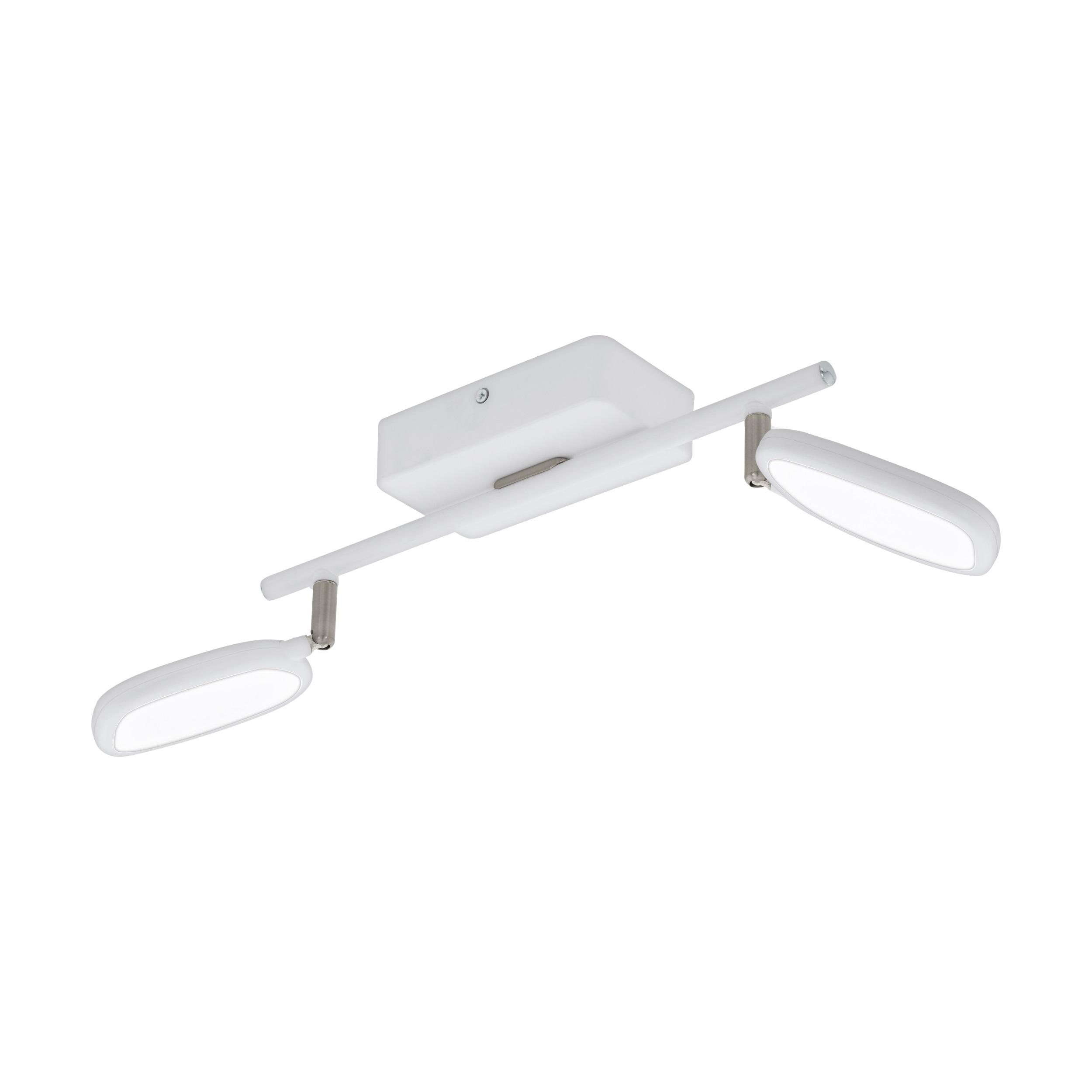 Led-deckenleuchte 97692* Palombare-Connect - Weiss, Design, Kunststoff/Metall (8/36,5cm) - Eglo