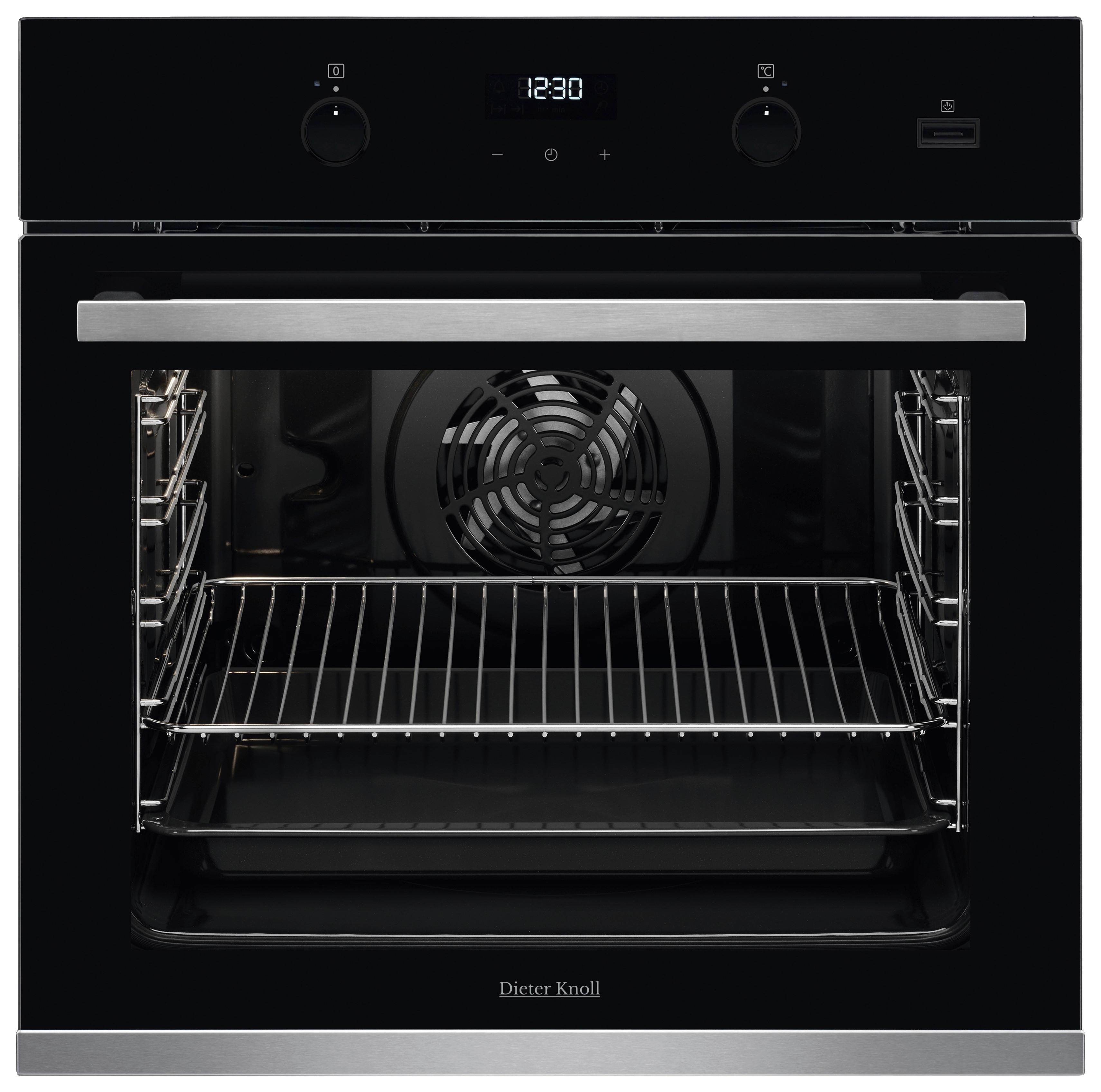 Einbaubackofen DKB65902XK - Edelstahlfarben/Schwarz, Basics, Metall (59,4cm) - Dieter Knoll