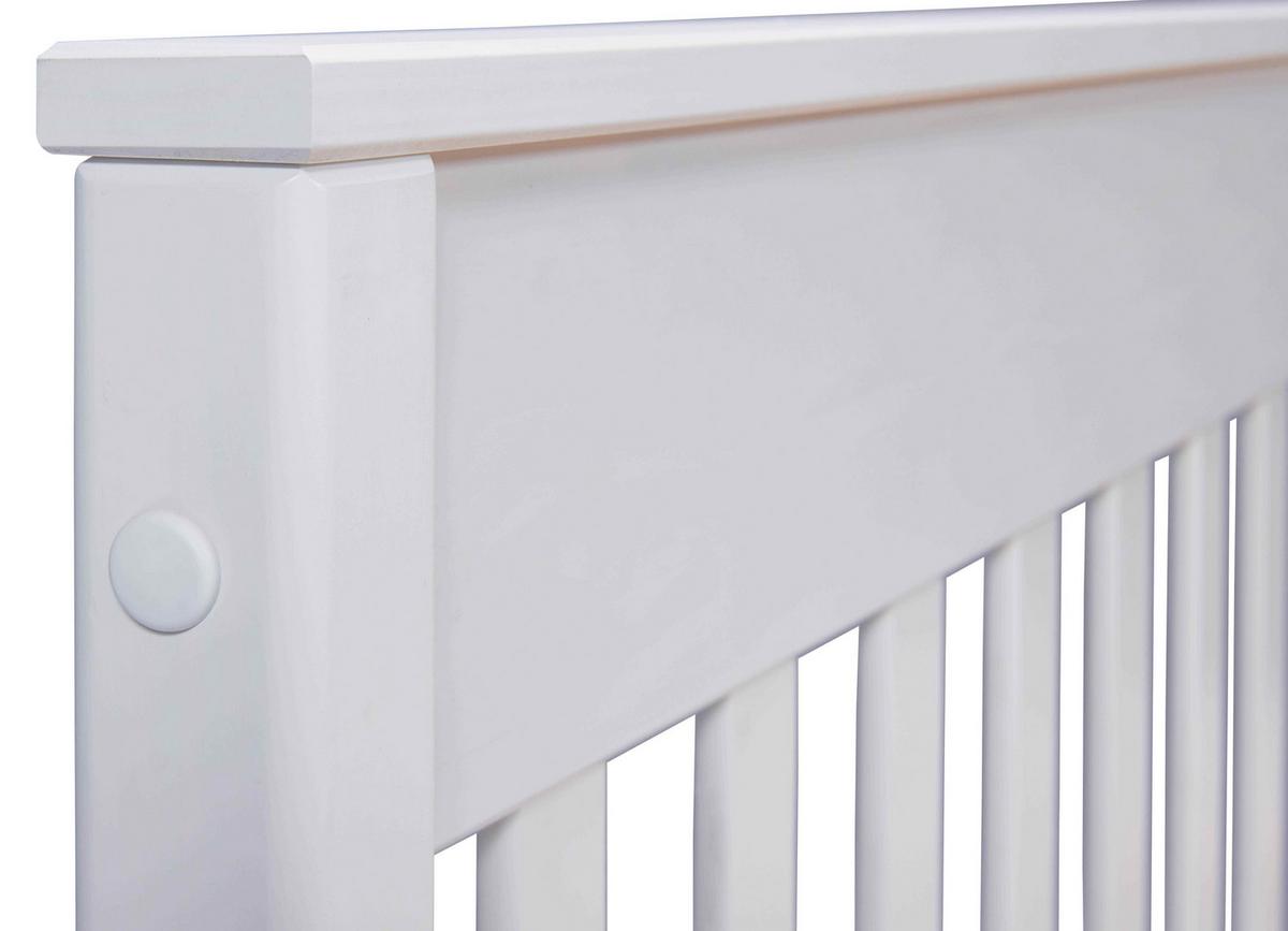 Ágykeret Chilly Home 180 - fehér, Konventionell, fa (180/200cm)