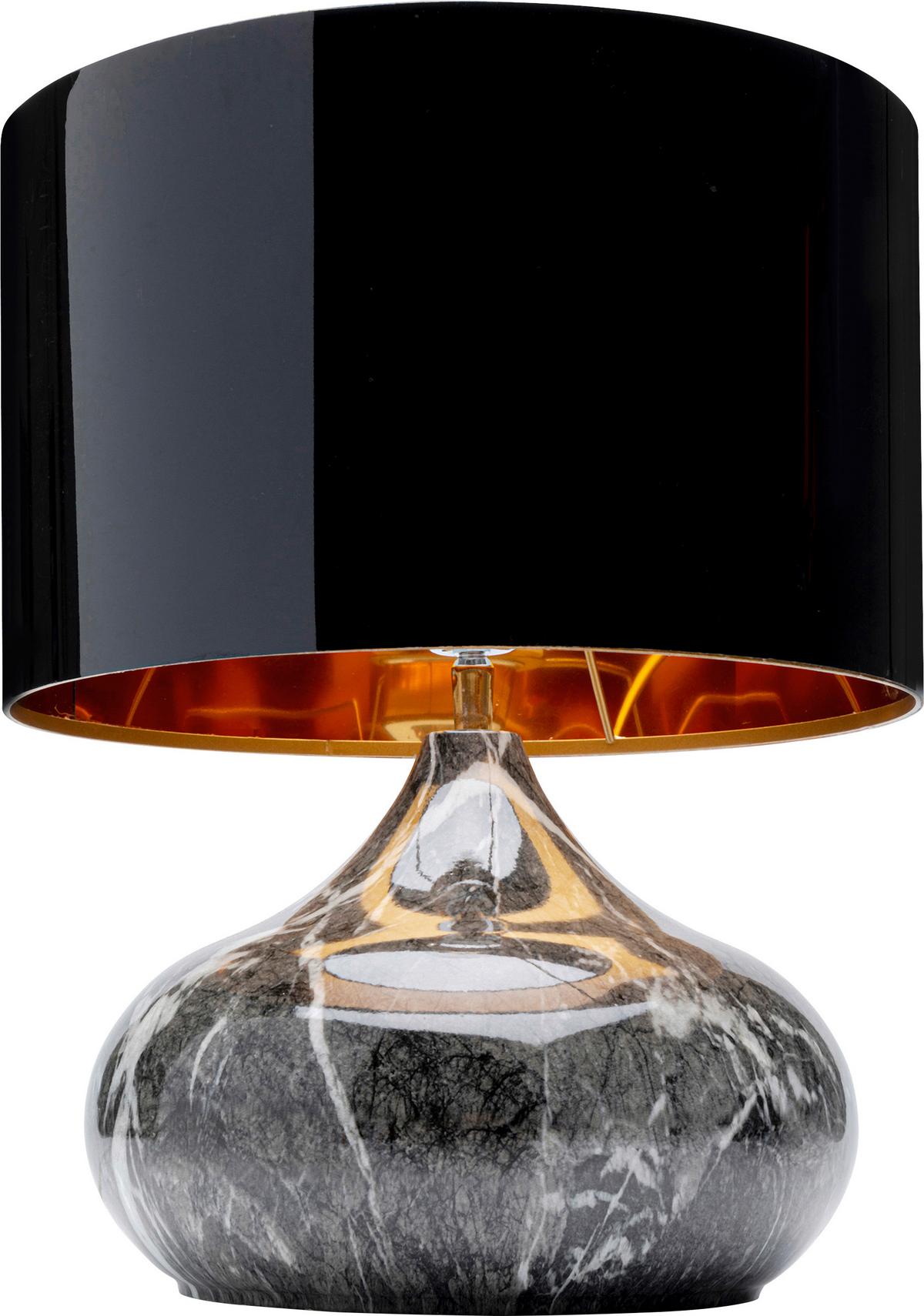 LAMPA STOŁOWA MAMO DELUXE KARE DESIGN - ciemnoszary/różnokolorowy, Lifestyle, tworzywo sztuczne/metal (30,5/37/30,5cm) - Kare-Design