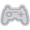 LED-DEKORATIONSLAMPA SPIELI - vit/transparent, Modern, plast (30/22/1,3cm) - Mömax