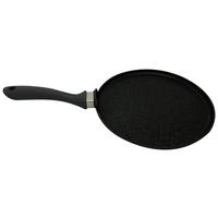 Tigaie clătite franțuzești Smart - argintiu/negru, Konventionell, plastic/metal (28/1,6cm) - Mömax