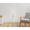 LED-GOLVLAMPA KUI - champagne/svart, Modern, metall/plast (26l)