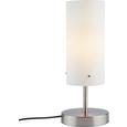 Asztali Lámpa M5927011-07 - Nikkel/Fehér, modern, Üveg/Fém (12/38cm) - Mömax modern living