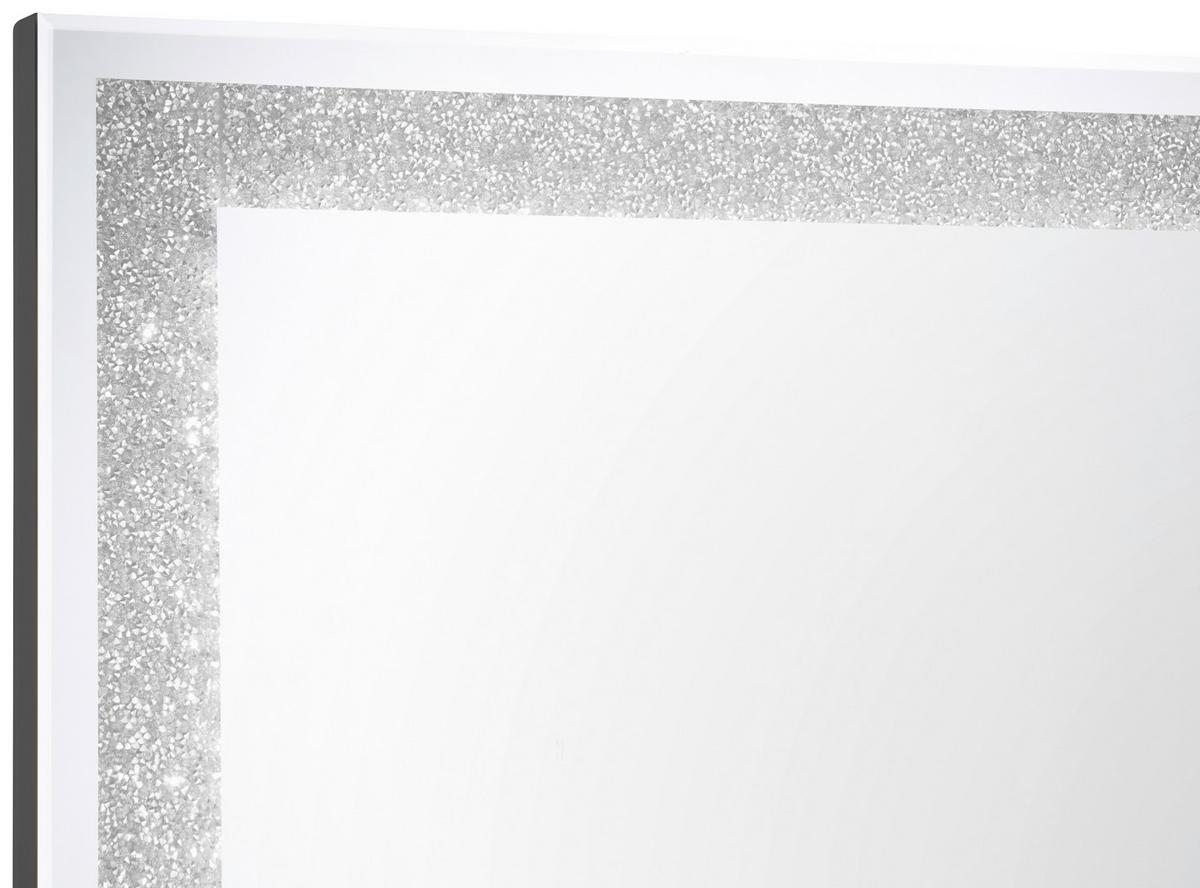 LUSTRO ŁAZIENKOWE HERMINE - kolor srebrny, Modern, szkło (50/70/3,5cm)