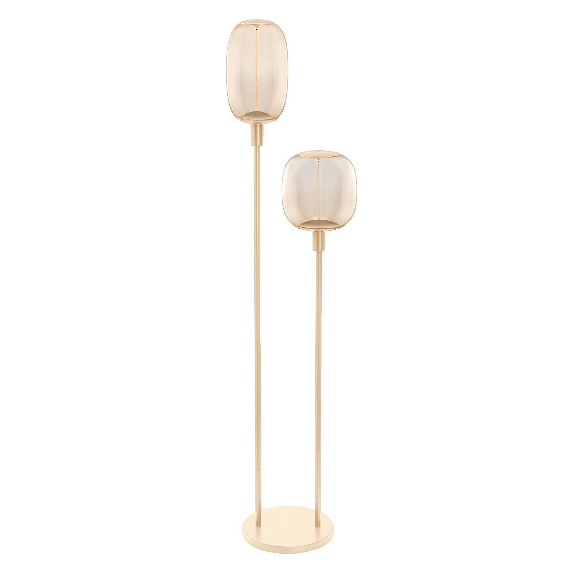 PODSTAWA LAMPY DECOR STICK FLOOR 2XE27 BG - beżowy, Basics, metal (32/146cm) - Ledvance