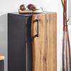 HÖGSKÅP TIMBER -EXKLUSIV- - Modern, metall/trämaterial (40/194/35cm) - Premium Living