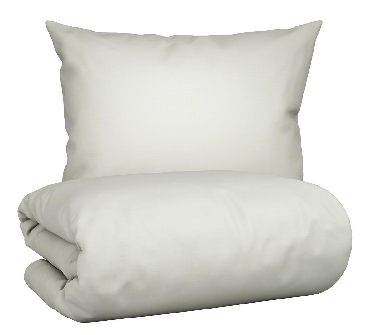 Bettwäsche Ilvy in Hellgrün ca. 140x200cm - Hellgrün, MODERN, Textil (140/200cm) - Modern Living