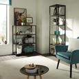 Regal in Schwarz - Schwarz, MODERN, Holzwerkstoff/Metall (80/113/40cm) - Modern Living Regal in Schwarz - Schwarz, MODERN, Holzwerkstoff/Metall (80/113/40cm) - Modern Living