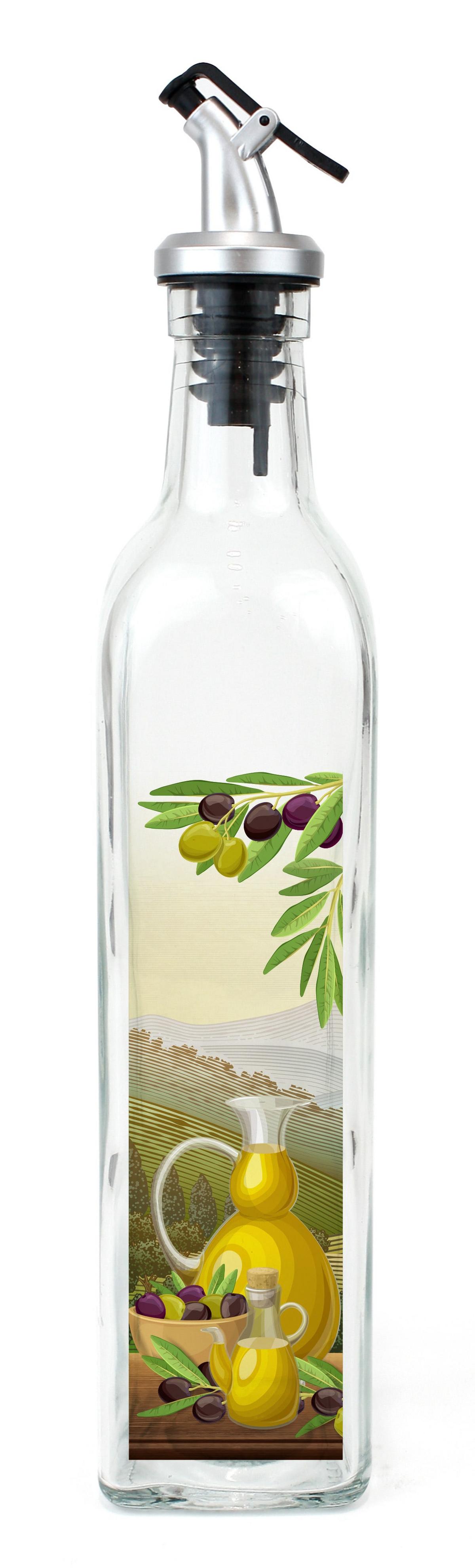 Sticlă pentru ulei Oliva II, cca. 500 ml - Basics (5,8/30,5cm)