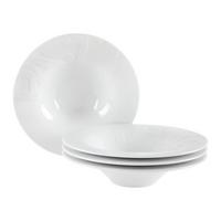 Set Krožnikov Za Testenine Gourmet, 4-Delni - bela, keramika (30cm) - Creatable