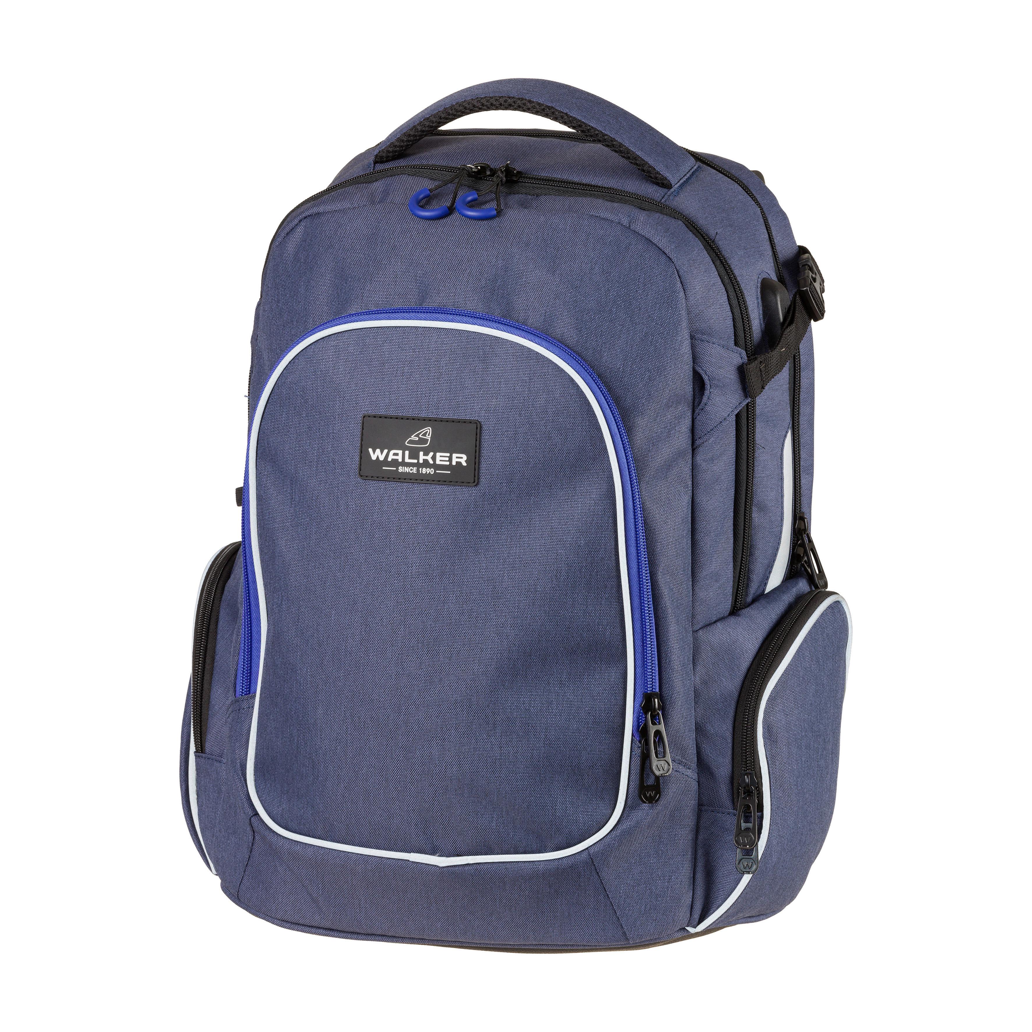 Nahrbtnik Campus Evo, Modra, 33 L - modra, Konvencionalno, tekstil (32/46/21cm) - Schneiders