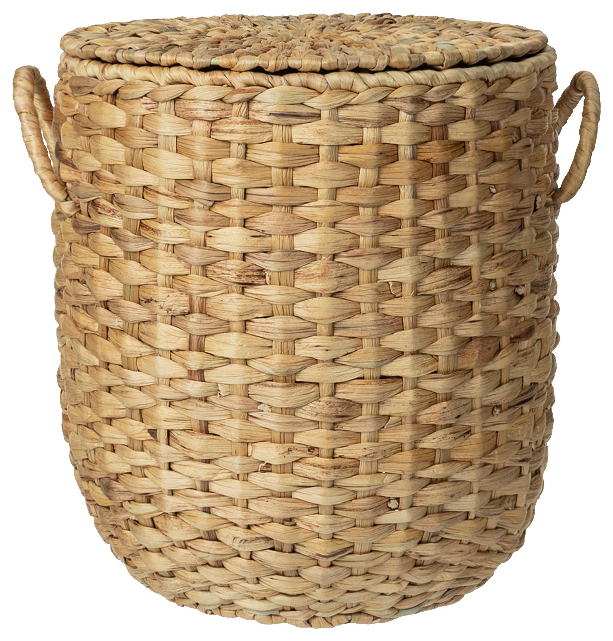 Korb Mila Naturfarben - Naturfarben, MODERN, Naturmaterialien/Metall (32/29/35cm) - Mömax