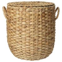 Košara Mila - naravne barve, Moderno, kovina/naravni materiali (32/29/35cm) - Mömax