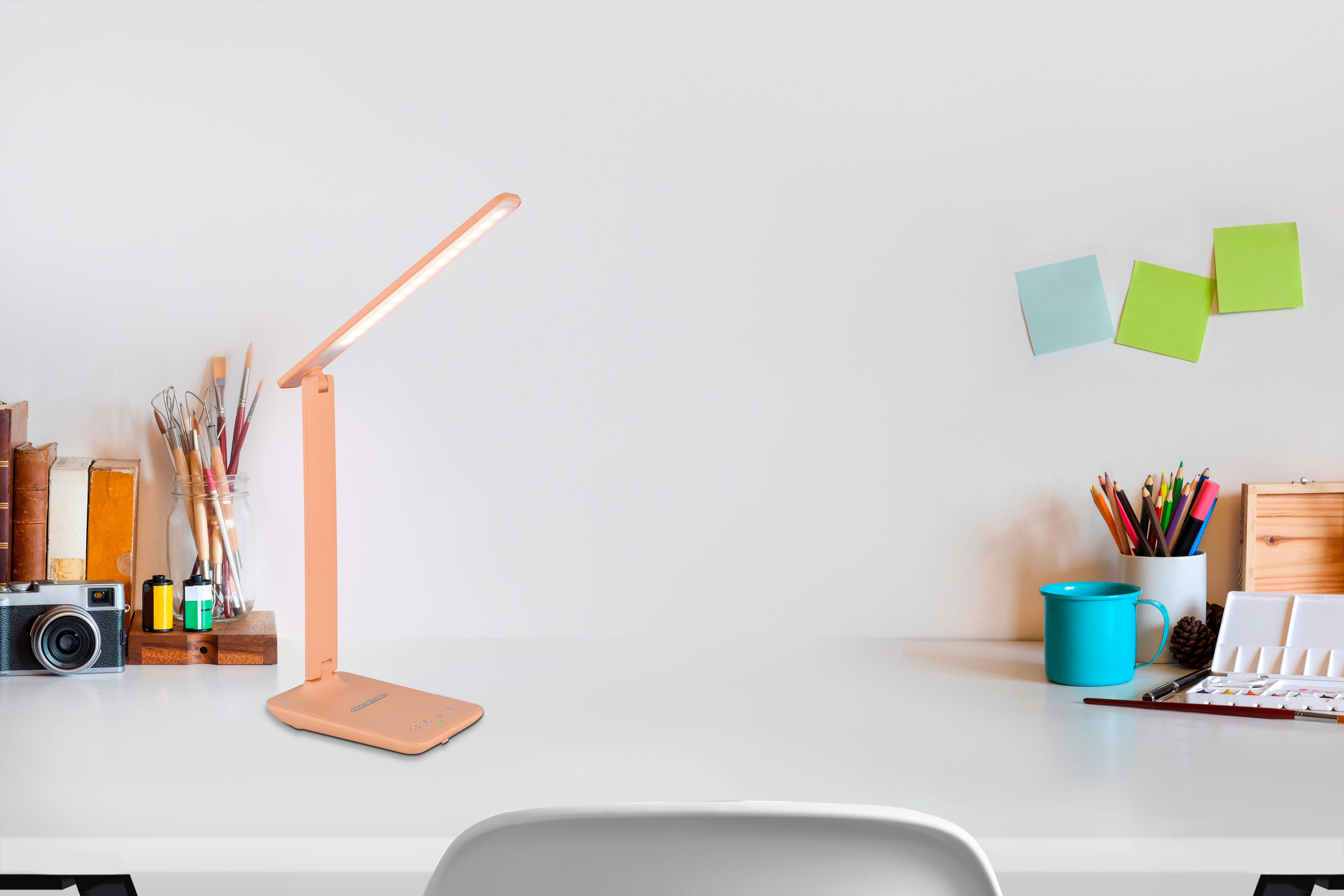 LED-Tischleuchte Bulla Opal max. 6 Watt - Opal, Design, Kunststoff (42/11,5/56,5cm) - Globo