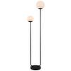 GOLVLAMPA SEHR - vit/svart, Modern, metall/glas (35/160cm) - Mömax