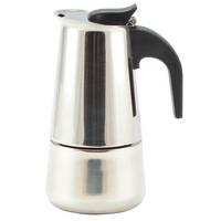 Kotyogós Kávéfőző 4 Személyes - ezüstszínű, fém