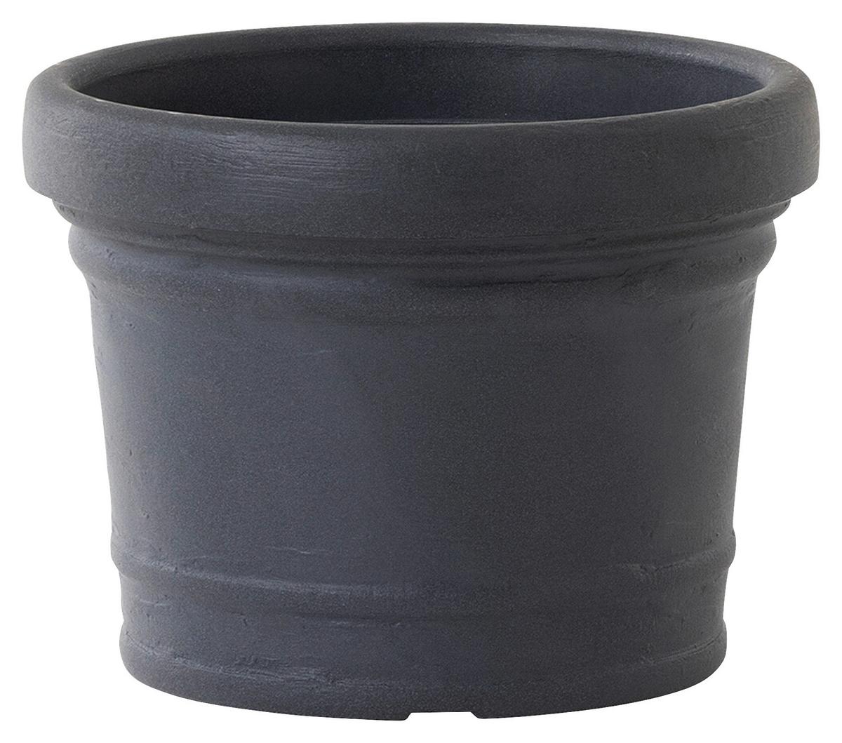 Pflanzentopf Anthrazit - Anthrazit, Basics, Kunststoff (70/52cm) - Siena Garden