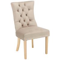 Scaun Joleen - taupe/culoare natur, Lifestyle, lemn/metal (55/97/64cm) - Mömax