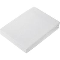 Boxspring-fixleintuch Elasthan Hoch Ca. 120x200x40cm - Weiss, Textil (120/200cm) - Premium Living
