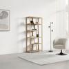 HYLLA BOSTON - naturfärgad, Modern, glas/naturmaterial (77/180/34cm) - Mömax