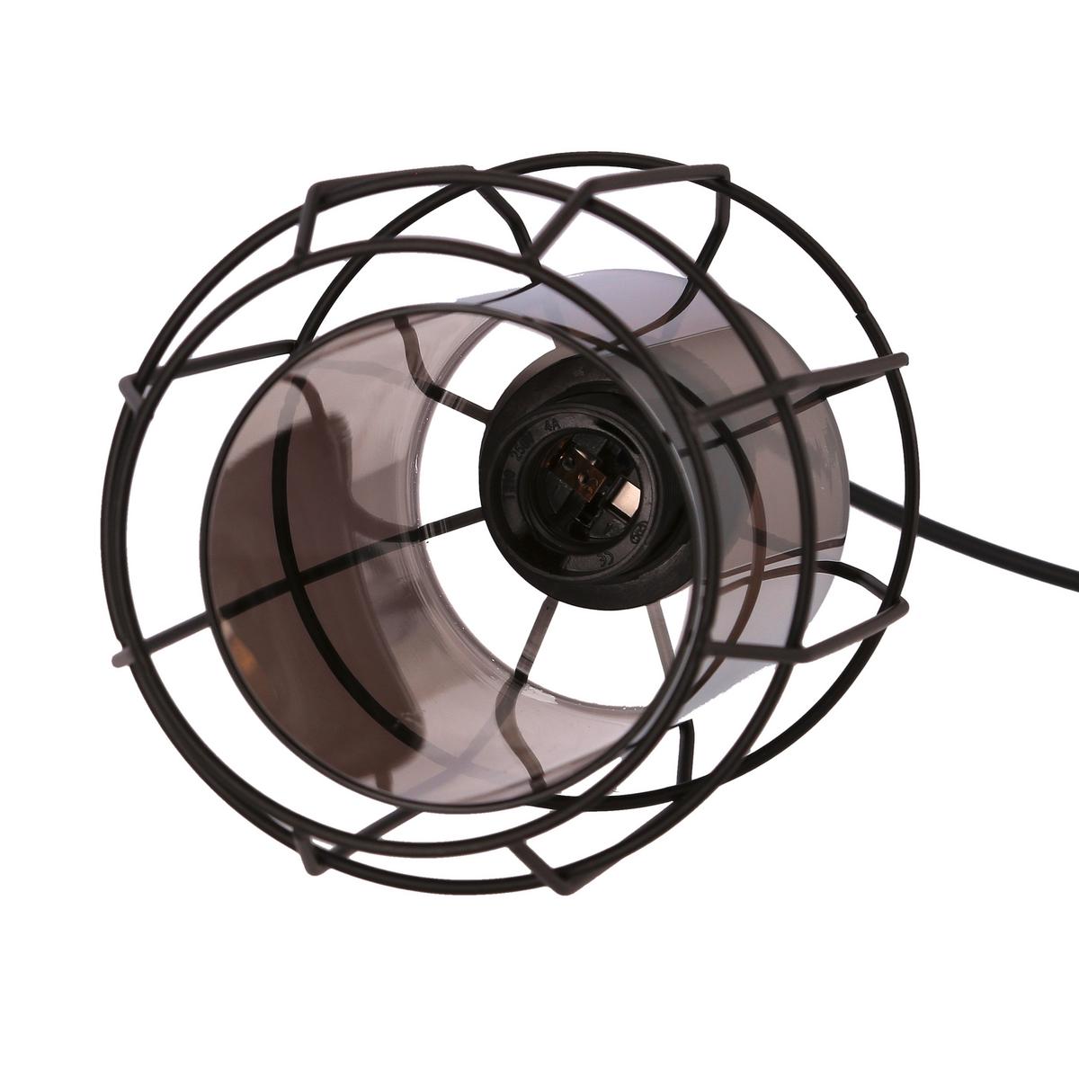 Svjetiljka Viseća 31-08428 Jonera - crna, Design, metal (15/15/110cm)