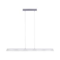 Viseča Led-svetilka Lolasmart - Zara, Srebrna, 5 X 4 W - srebrne barve, Moderno, kovina/umetna masa (100/8/120cm)