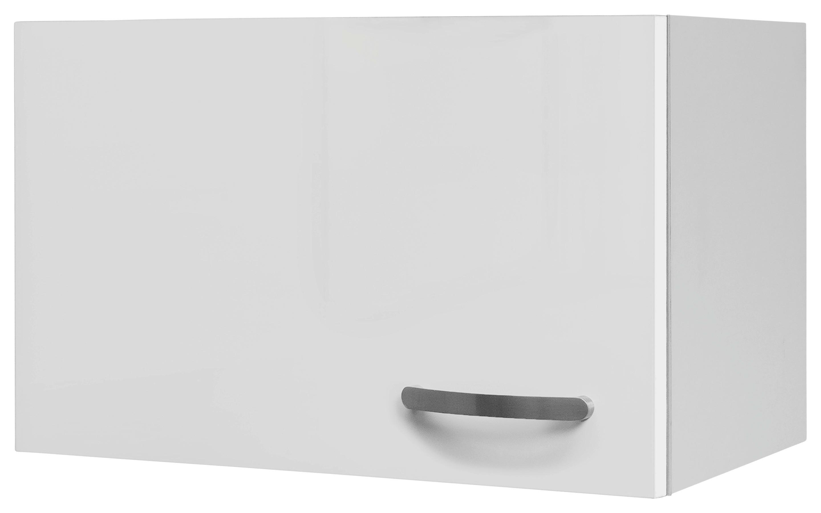 Kuhinjska Zgornja Omarica Alba, Bela, Š. 60 Cm - barve nerjavečega jekla/bela, Moderno, kovina/leseni material (60/32/32cm) - FlexWell