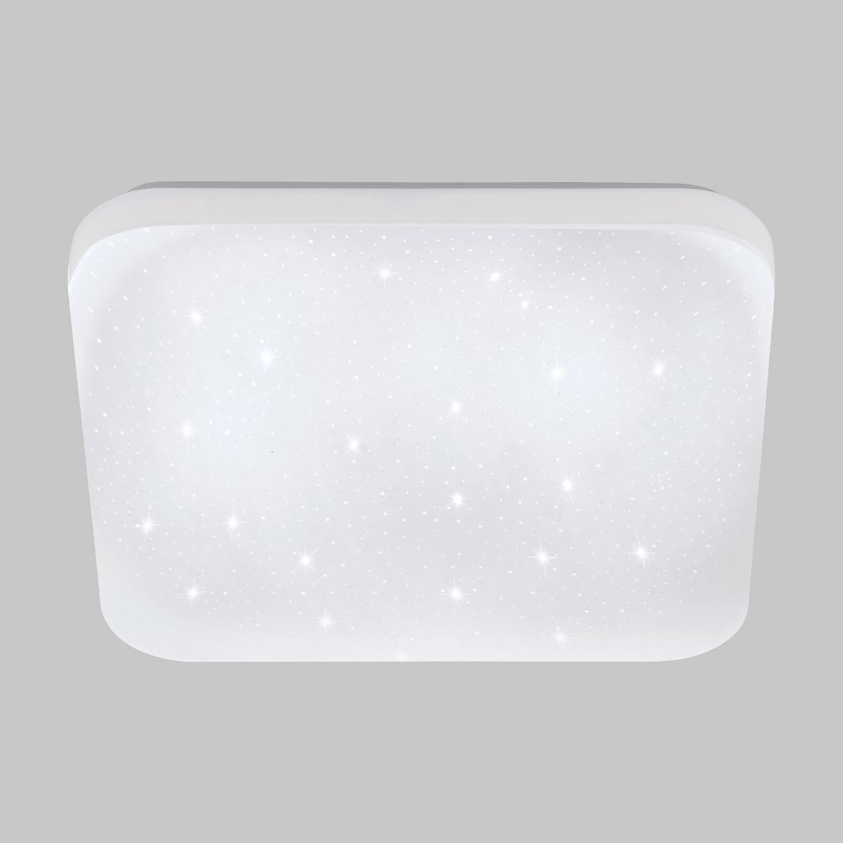 Led-deckenleuchte Frania-S - Weiss, Modern, Kunststoff/Metall (22/5,5/22cm) - Eglo