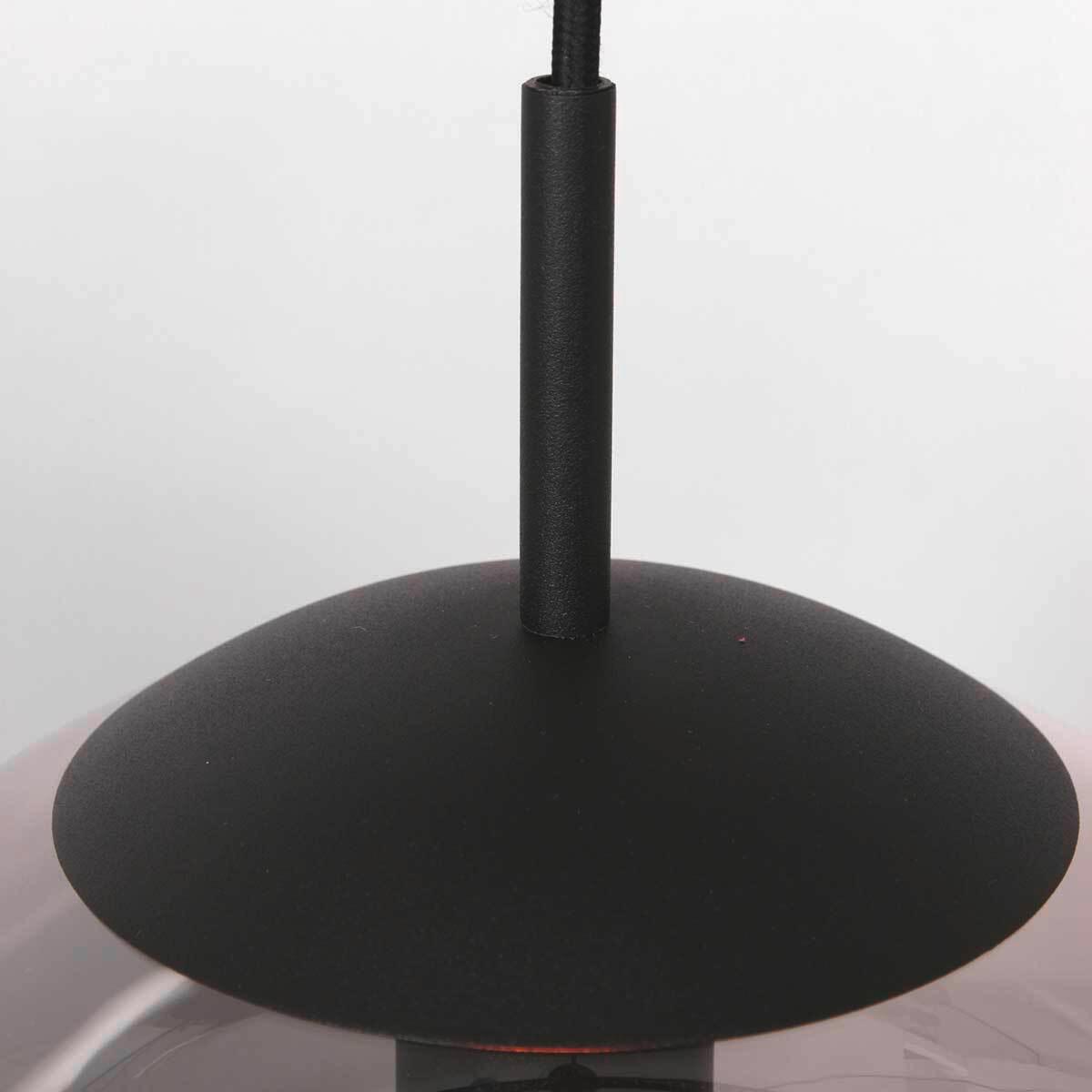 LAMPA ZWIESZANA 3496ZW BOLLIQUE - czarny, Konventionell, metal/szkło (20/30-170cm)