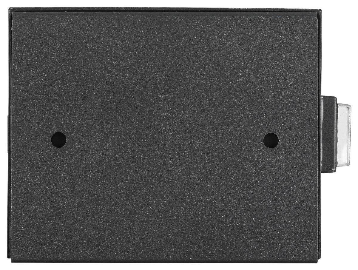LED-Wandleuchte Hero1 Schwarz max. 3 Watt - Schwarz, MODERN, Kunststoff/Metall (10,28/10,1/8,05cm) - Modern Living