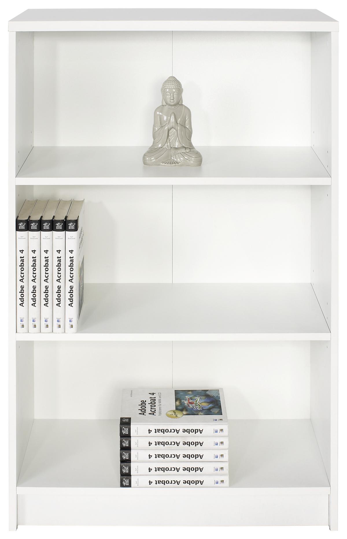 Polica 4-You - bijela, Moderno, drvni materijal (74/111,5/35,2cm) - Modern Living