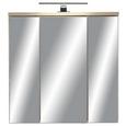 Omara Z Ogledalom Catherine - temno siva/bor, Moderno, kovina/umetna masa (69/69/20cm) - Mömax modern living Omara Z Ogledalom Catherine - temno siva/bor, Moderno, kovina/umetna masa (69/69/20cm) - Mömax modern living