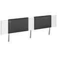 Oblazinjen Del Za Vzglavje Belia - črna, Konvencionalno, tekstil (60/38.4/3.8cm) - Mömax modern living Oblazinjen Del Za Vzglavje Belia - črna, Konvencionalno, tekstil (60/38.4/3.8cm) - Mömax modern living
