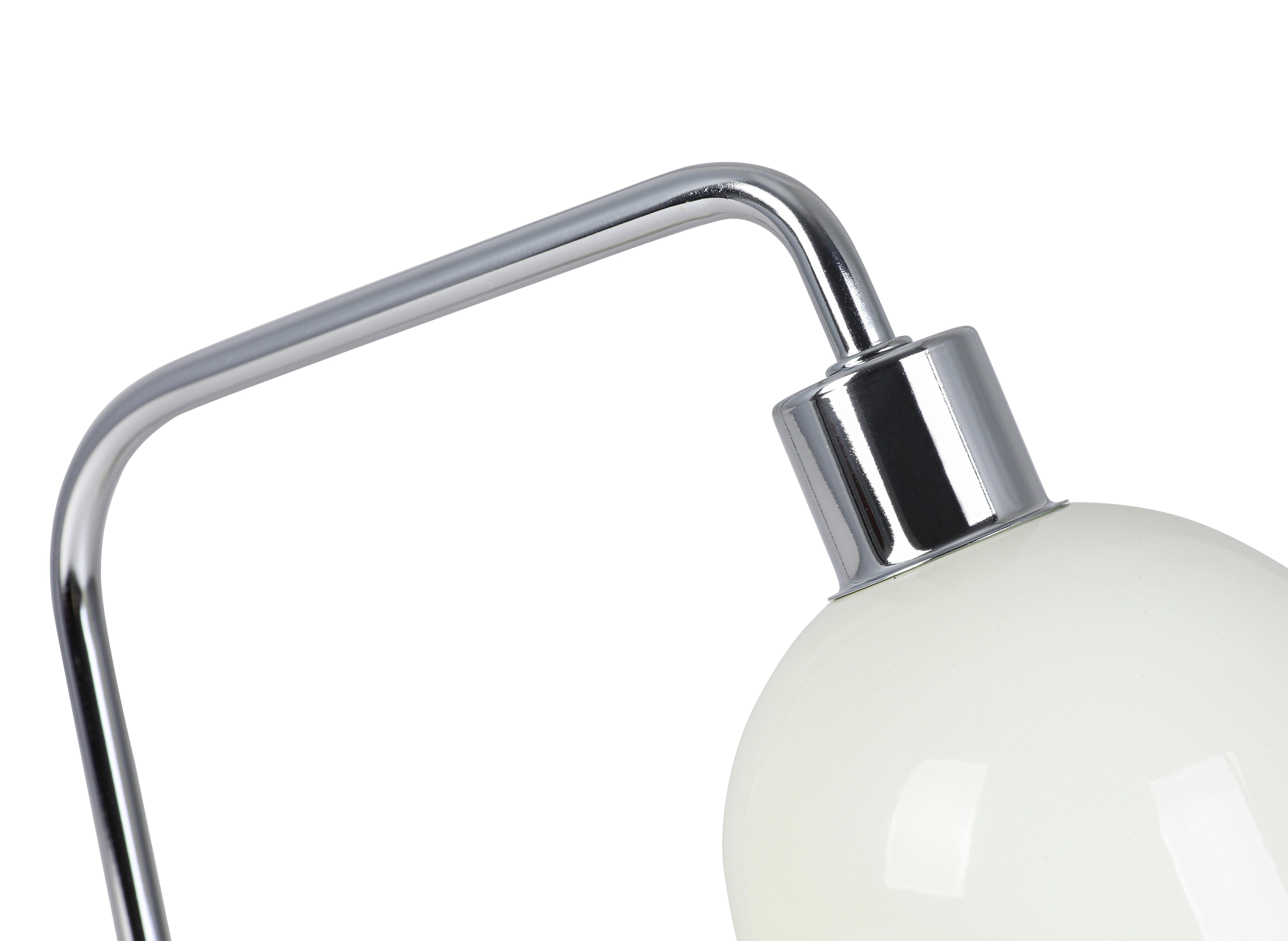 BORDSLAMPA ILKA - vit/kromfärg, Modern, metall/plast (27/12/35cm) - Mömax