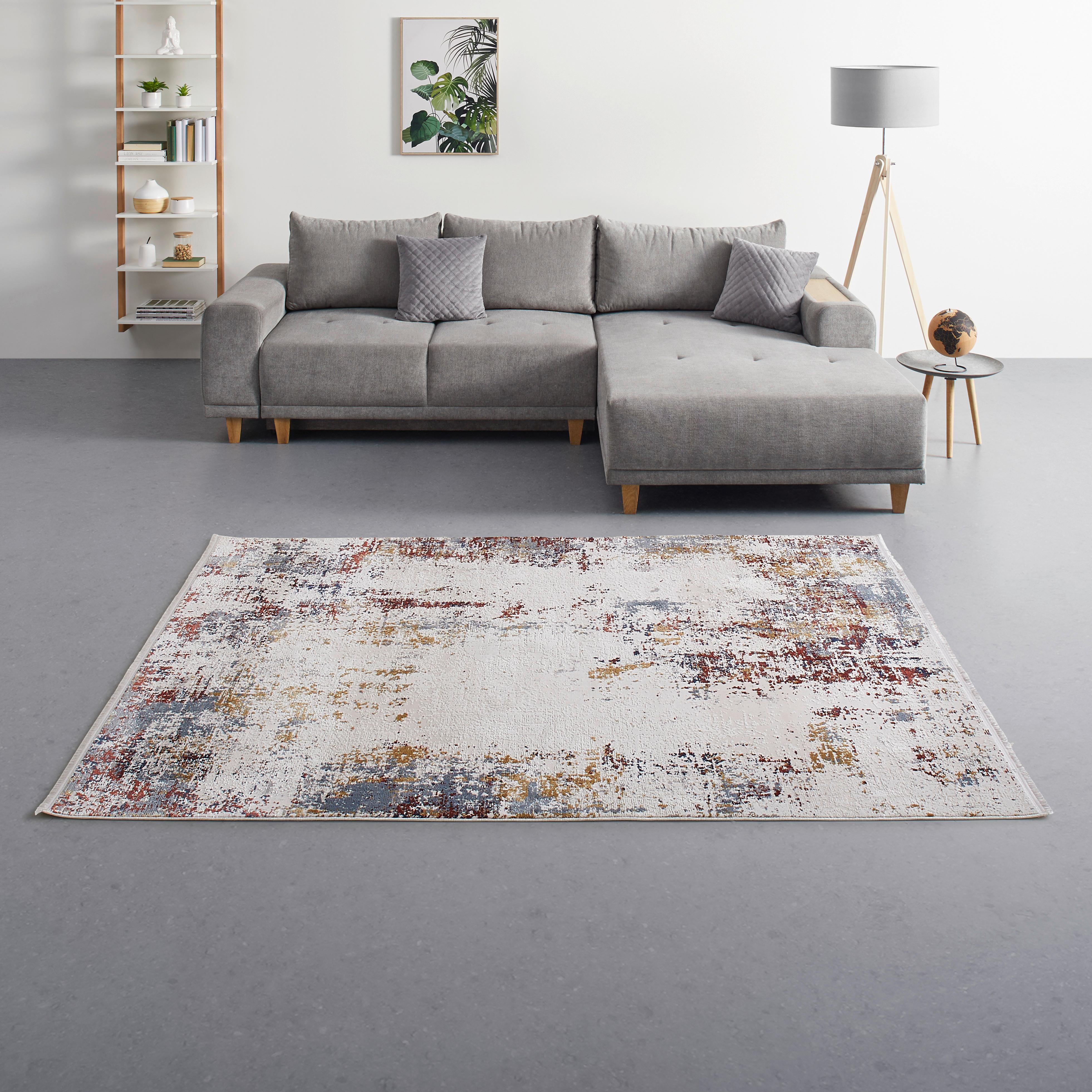 TAPIS TISSÉ FLORENZ 3 - gris, MODERN, textile (200/290cm) - Premium Living