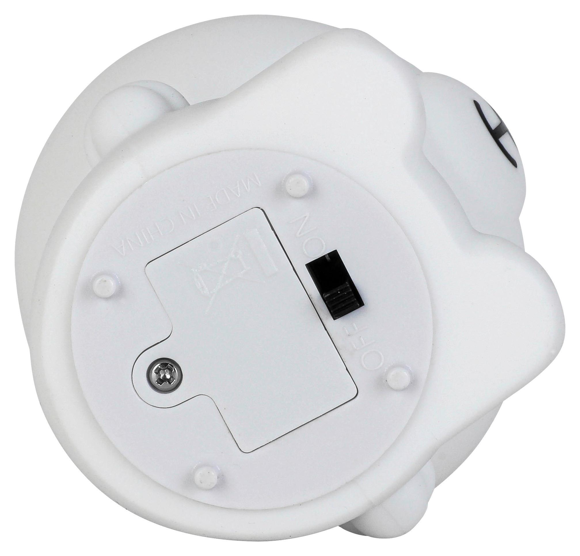 LED-DEKORATIONSLAMPA BERLI - vit, Modern, plast (6,6/6,6/9,1cm) - Mömax