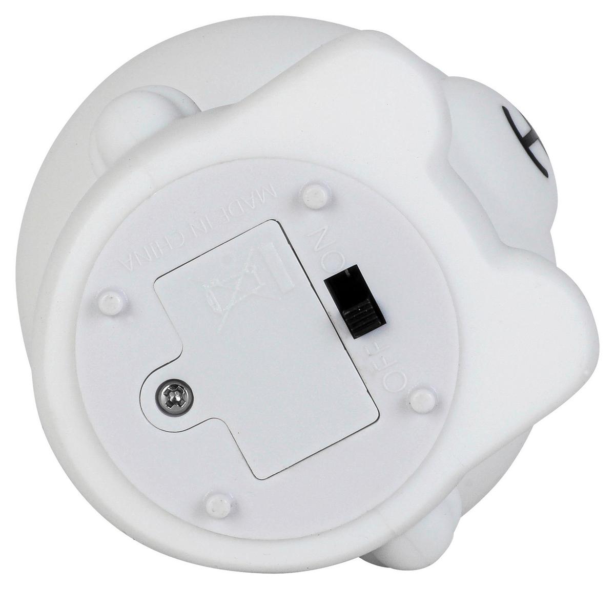 Lampă LED decorativă Berli - alb, Modern, plastic (6,6/6,6/9,1cm) - Mömax