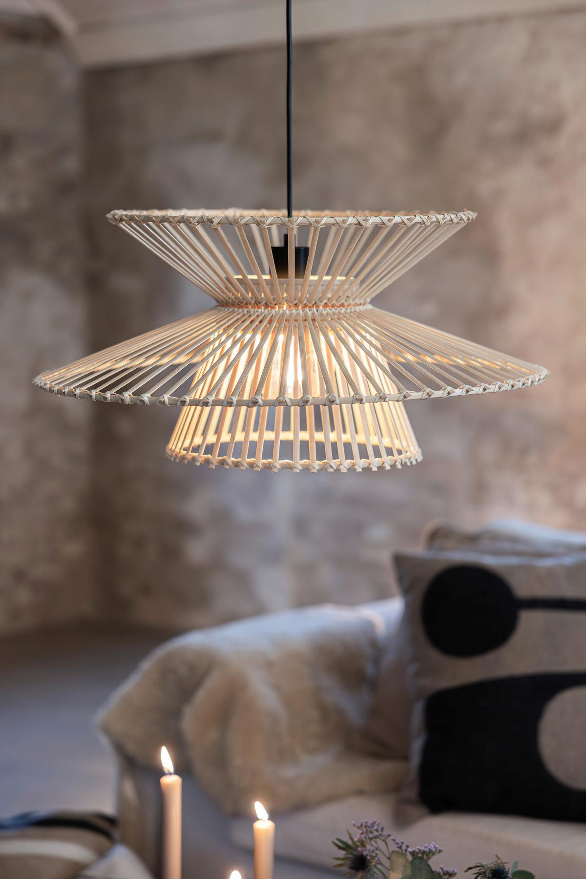 Pendelleuchte Duplici max. 40 Watt - Naturfarben, Basics (57/57/27cm) - Markslöjd