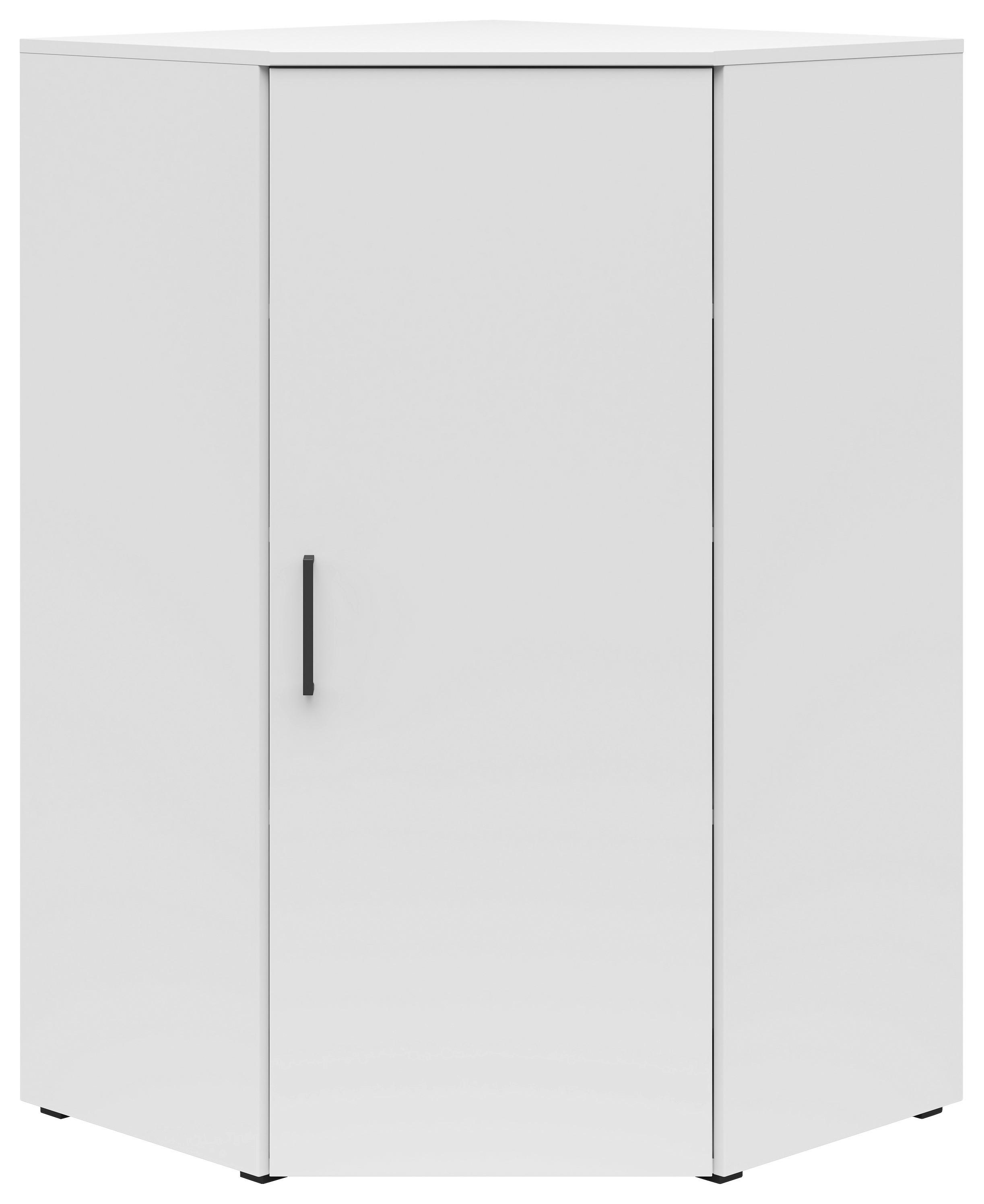 Comodă de colț MULTI - alb, Modern, material pe bază de lemn (71,5/71,5cm) - Modern Living