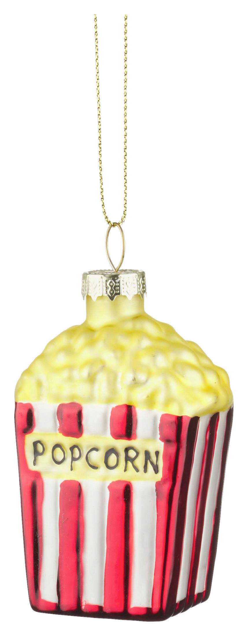 Obesek Za Božično Jelko Figures - zlate barve/rdeča, steklo (5/8/3,2cm) - Modern Living