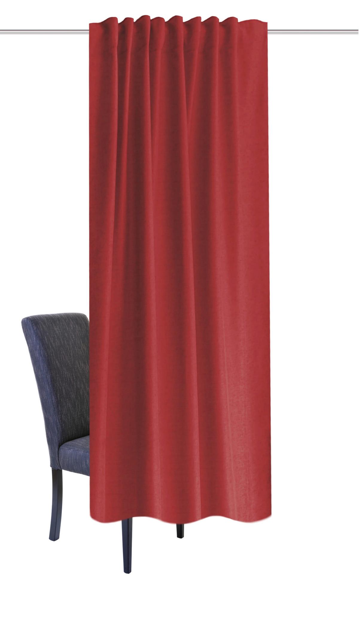 Wärmeschutzvorhang Eskimo Bordeaux ca 135x225cm - Bordeaux, Basics, Textil (135/225cm) - Schmidt W. Gmbh