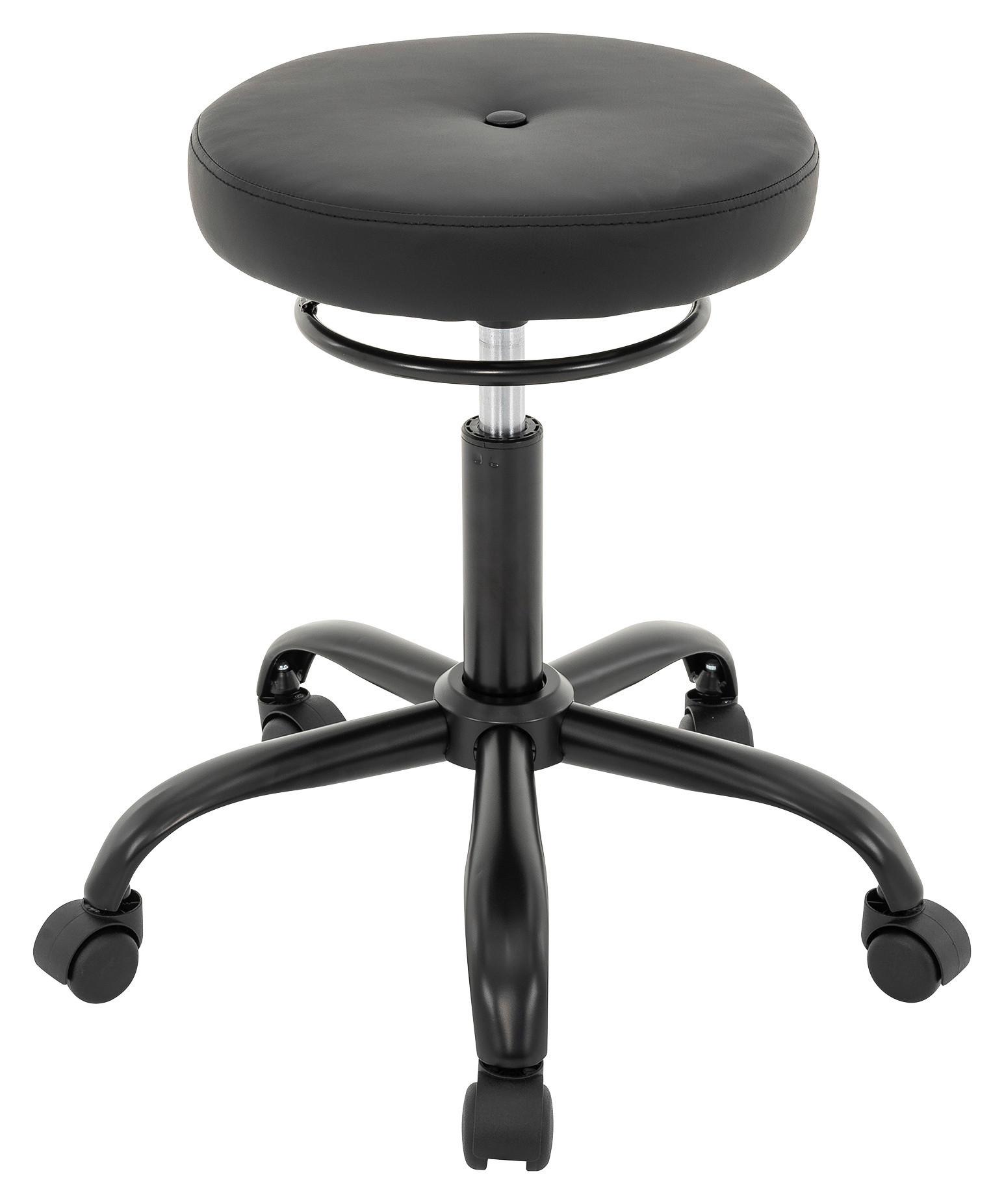 Uredski Stolac Shepherd - crna, Moderno, metal/tekstil (35/46-58/35cm) - Modern Living