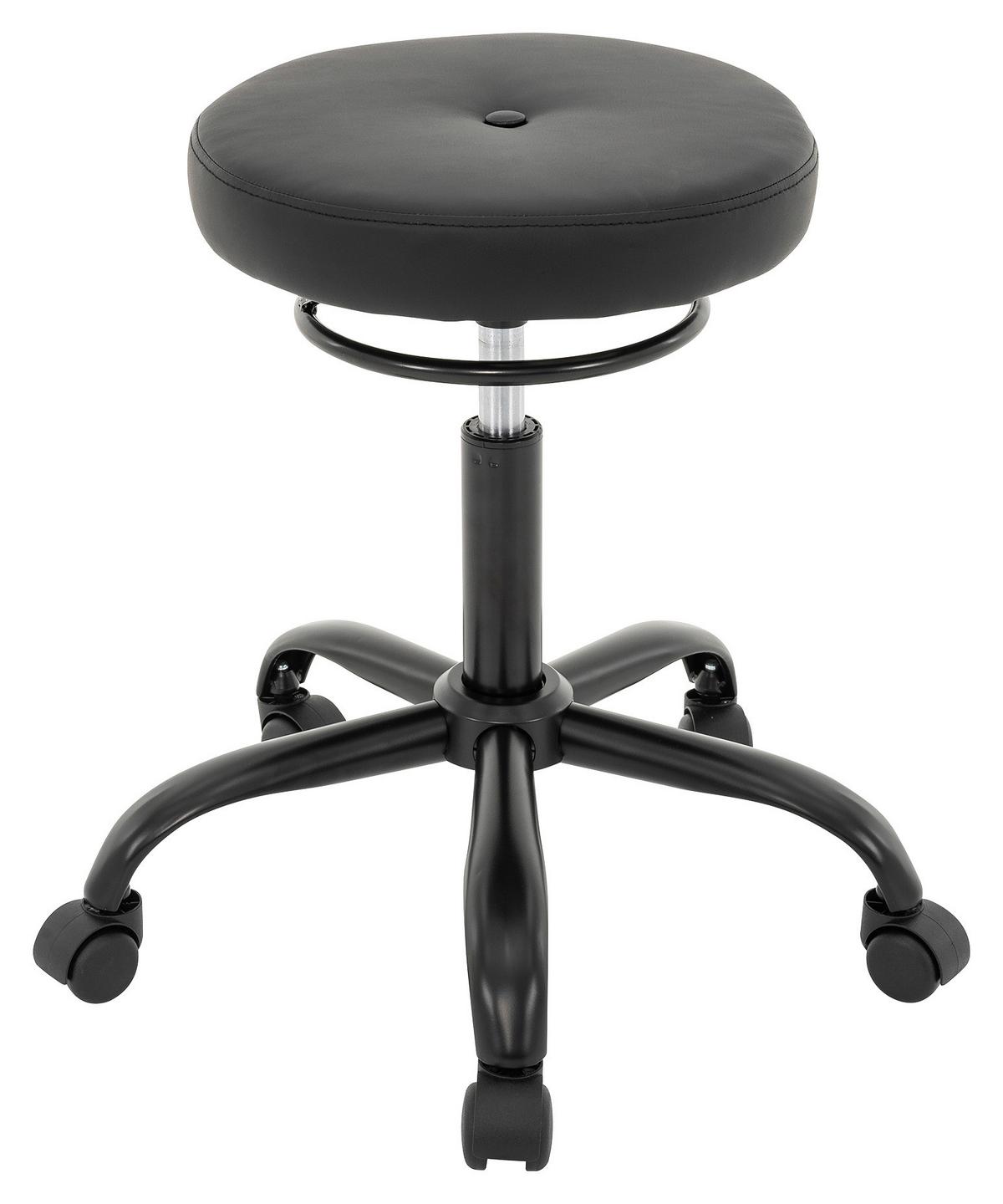 Uredski Stolac Shepherd - crna, Moderno, metal/tekstil (35/46-58/35cm) - Modern Living